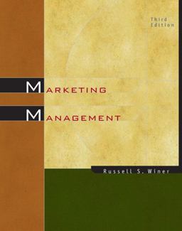 Marketing Management 3rd 9780131963344 Front Cover
