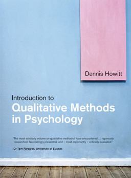 Introduction to Qualitative Methods in Psychology Introduction to Qualitative Methods in Psychology