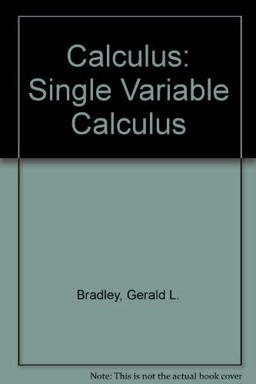 Single Variable Calculus