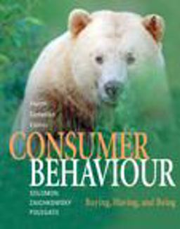 Consumer Behaviour (Text W/Access Code) (Canadian Ed)