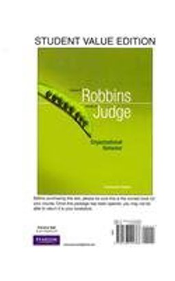 Organizational Behavior, Student Value Edition and Self Assessment Library 3. 4 for Supervision Today! Package