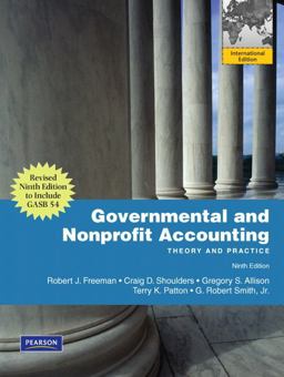 Governmental and Nonprofit Accounting
