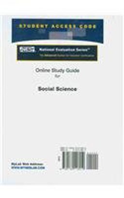 Access Code Card for the Online Tutorial for the National Evaluation Series Social Science Test