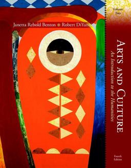 Arts and Culture An Introduction to the Humanities, Volume 2 4th 9780132134965 Front Cover