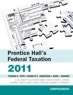 Prentice Hall's Federal Taxation 2011