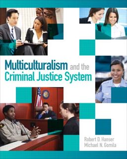Multiculturalism and the Criminal Justice System  9780132155977 Front Cover
