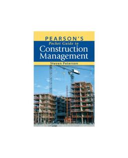 Pearson's Pocket Guide to Construction Management  9780132156103 Front Cover
