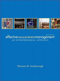 Effective Small Business Management 10th 9780132157469 Front Cover