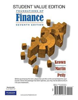 Foundations of Finance