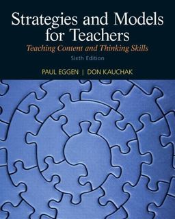 Strategies and Models for Teachers Teaching Content and Thinking Skills 6th 9780132179331 Front Cover