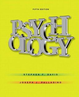 Psychology 5th 9780132208406 Front Cover