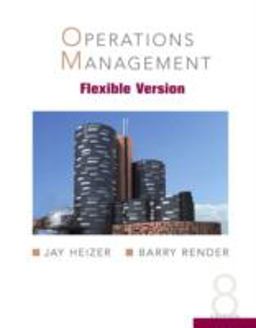 Operations Management, Flex Version and Student CD and Lecture Guide