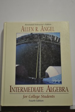 Intermediate Algebra for College Students