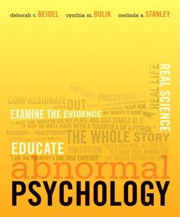 Abnormal Psychology