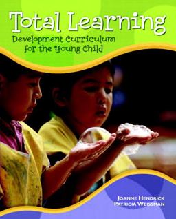 Total Learning Developmental Curriculum for the Young Child 7th 9780132225663 Front Cover