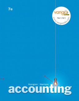 Accounting, Chapters 1-23