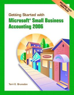 Getting Started w/MS Small Business Accounting