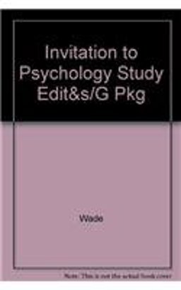 Invitation to Psychology Study Edit and Study Guide (Pk)