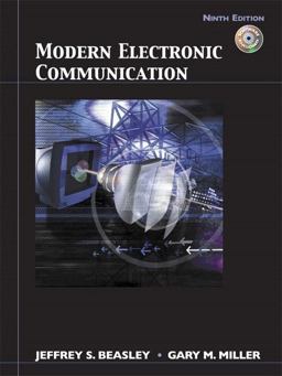 Modern Electronic Communication 9th 9780132251136 Front Cover