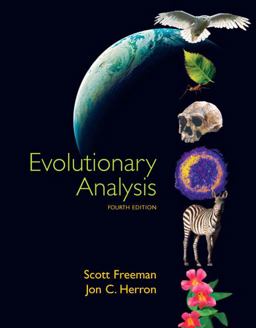 Evolutionary Analysis 4th 9780132275842 Front Cover