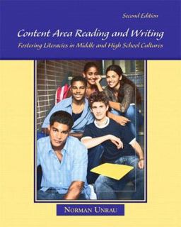Content Area Reading and Writing Fostering Literacies in Middle and High School Cultures 2nd 9780132298544 Front Cover