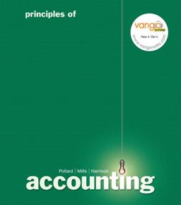 Principles of Accounting Principles of Accounting