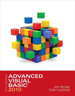 Advanced Visual Basic 2010 5th 9780132316743 Front Cover