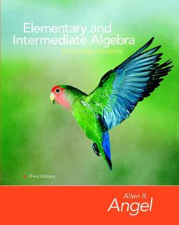 Elementary and Intermediate Algebra for College Students