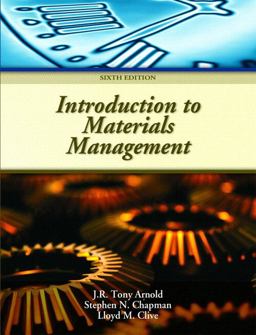 Introduction to Materials Management 6th 9780132337618 Front Cover