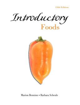 Introductory Foods 13th 9780132339261 Front Cover
