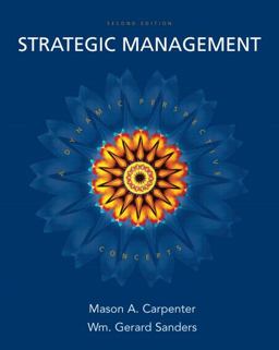 Strategic Management Concepts 2nd 9780132341400 Front Cover