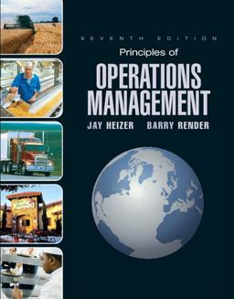 Principles of Operations Management 7th 9780132343282 Front Cover