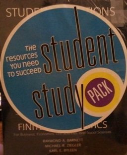 Finite Math Student Study Pack-Standalone