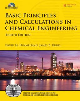 Basic Principles and Calculations in Chemical Engineering 8th 9780132346603 Front Cover