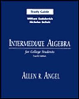 Intermediate Algebra for College Students