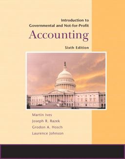 Introduction to Governmental and Not-for-Profit Accounting 6th 9780132366359 Front Cover