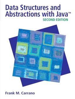 Data Structures and Abstractions with Java