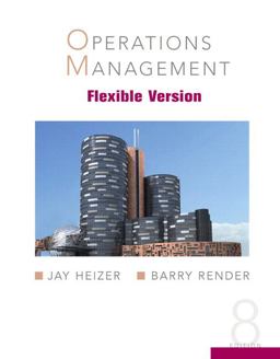 Operations Management 8th 9780132370608 Front Cover