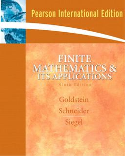 Finite Mathematics and Its Application