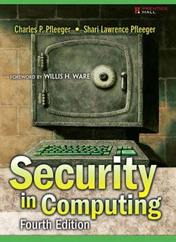 Security in Computing 4th 9780132390774 Front Cover