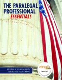 The Paralegal Professional Essentials