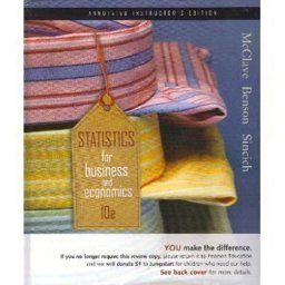 Statistics for Business and Economics