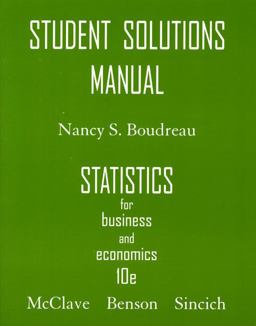 Statistics for Business and Economics