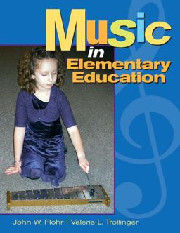 Music in Elementary Education  9780132413961 Front Cover