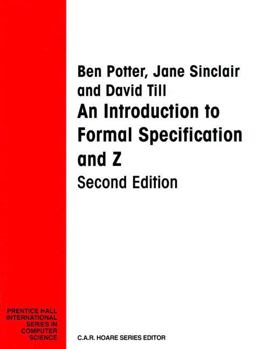 Introduction Formal Specification and Z 2nd 9780132422079 Front Cover