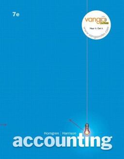 Accounting, Chapters 1-23