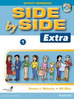 Side by Side (Extra) 1 Activity Workbook with CDs 4th 9780132459730 Front Cover