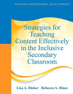 Strategies for Teaching Content Effectively in the Inclusive Secondary Classroom  9780132491846 Front Cover