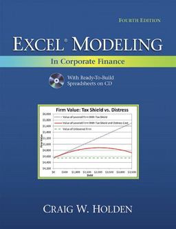 Excel Modeling in Corporate Finance 4th 9780132497848 Front Cover