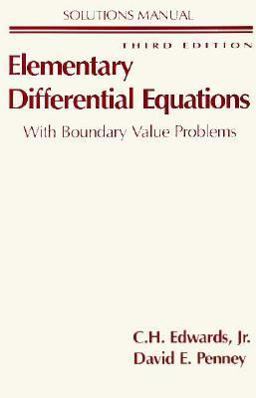 Elementary Differential Equations